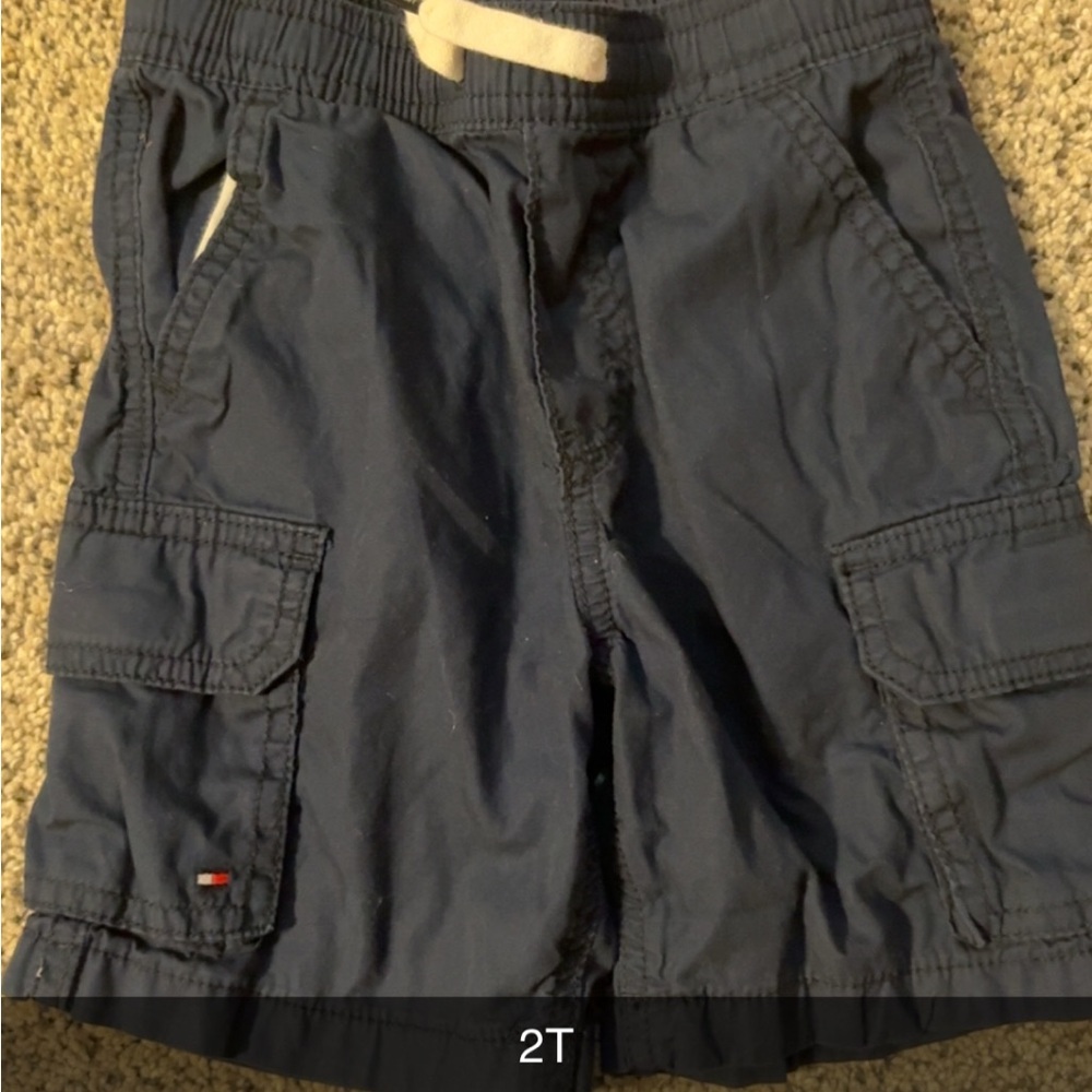 Tommy Hilfiger Men's Navy Cargo Shorts
